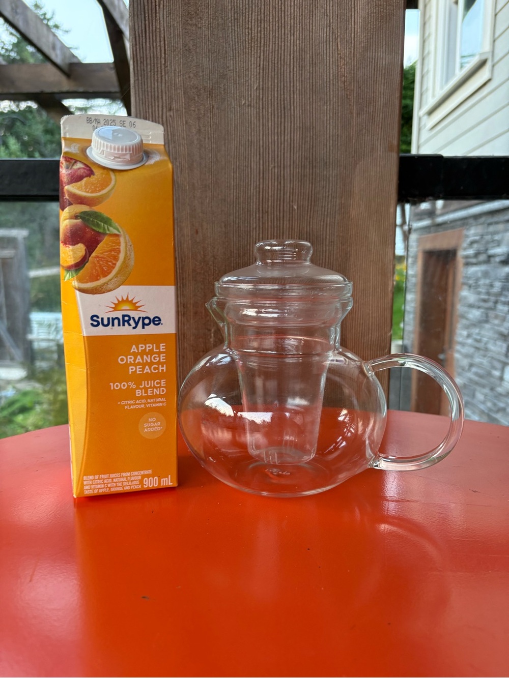 Primula glass teapot with infuser and lid